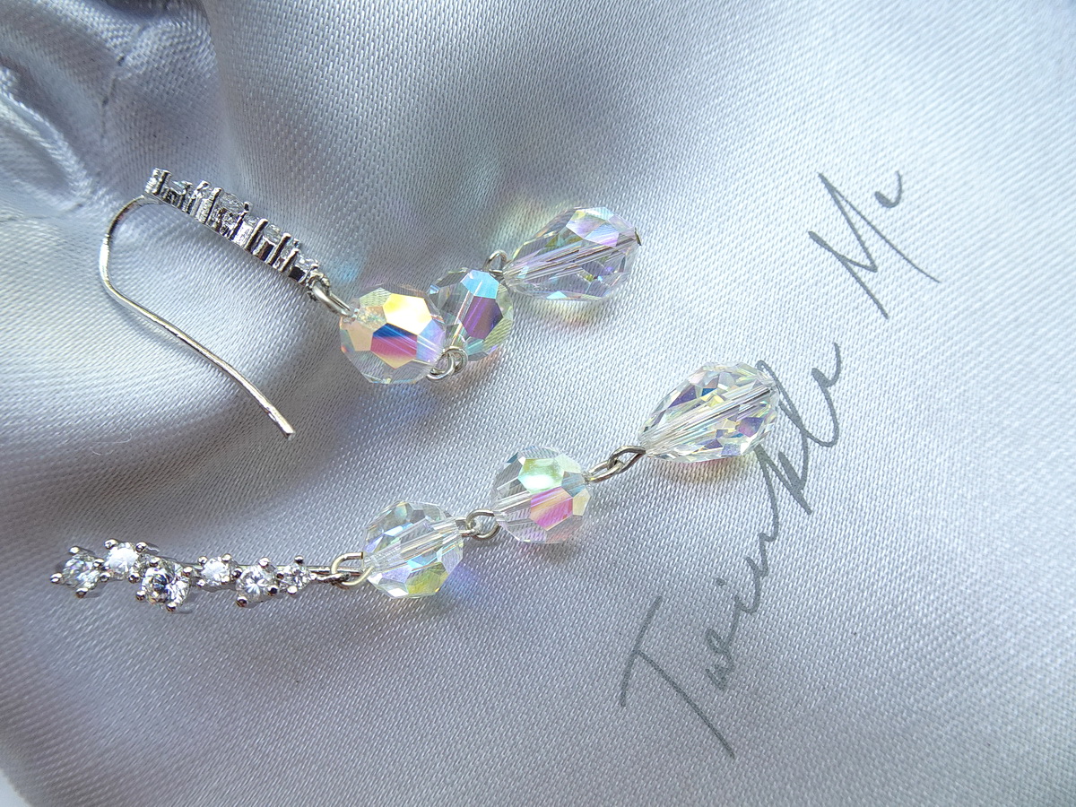 crystal swarovski earrings